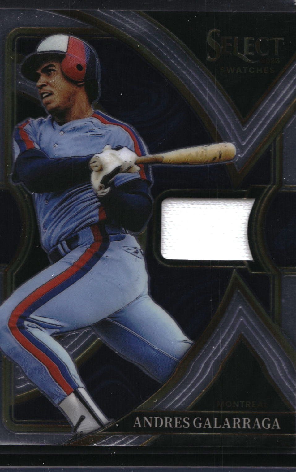 2023 Panini Select #SS-AG Andres Galarraga Select Swatches