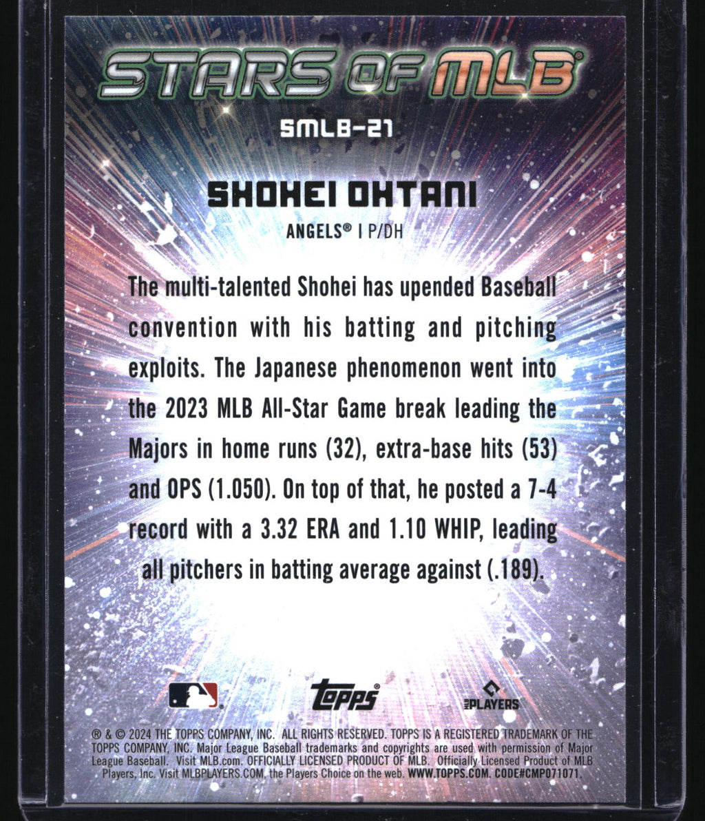 2024 Topps #SMLB-21 Shohei Ohtani Stars of MLB