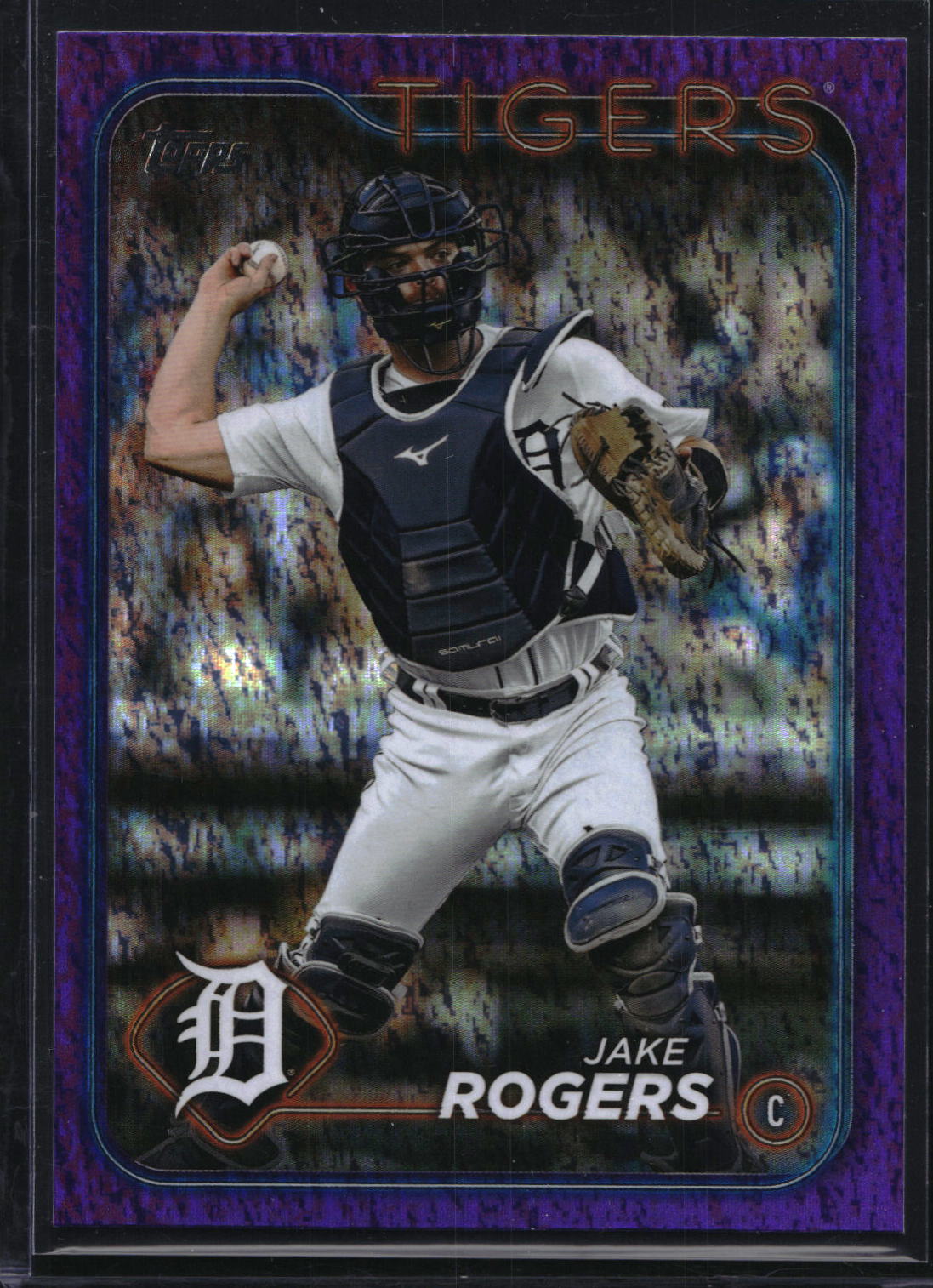 2024 Topps #302 Jake Rogers Purple Holofoil #/799