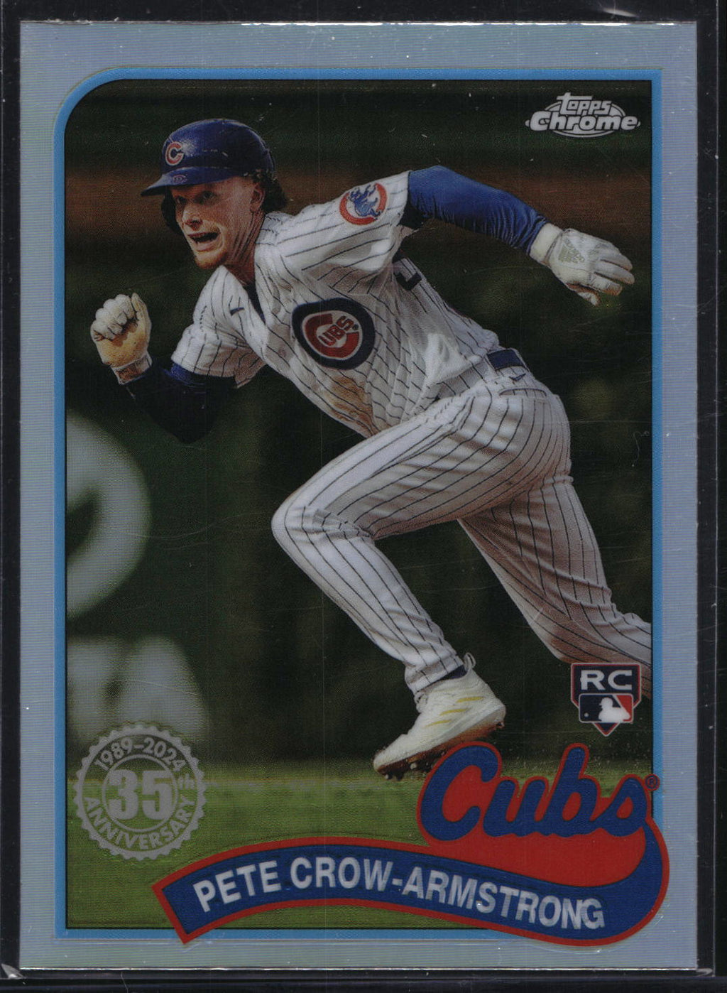 2024 Topps Chrome #89CB-19 Pete Crow-Armstrong 1989 Topps 35th Anniversary RC