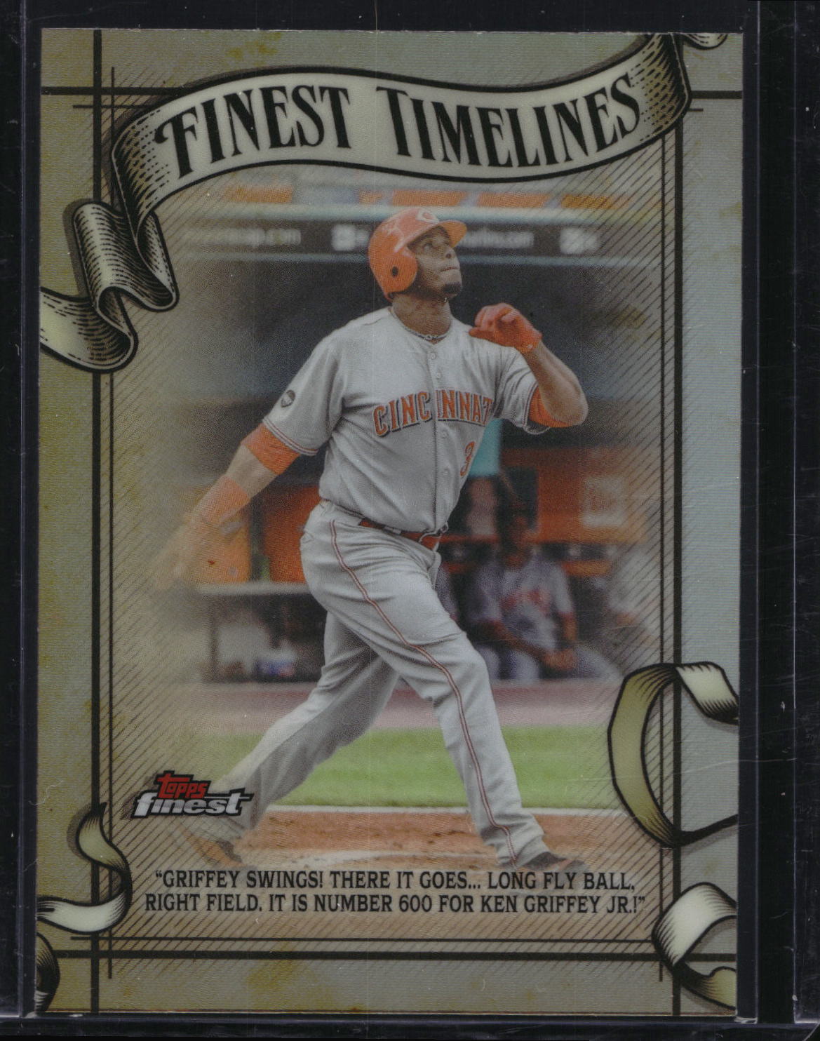 2026 Finest #FT-29 Ken Griffey Jr. Finest Timelines Refractor