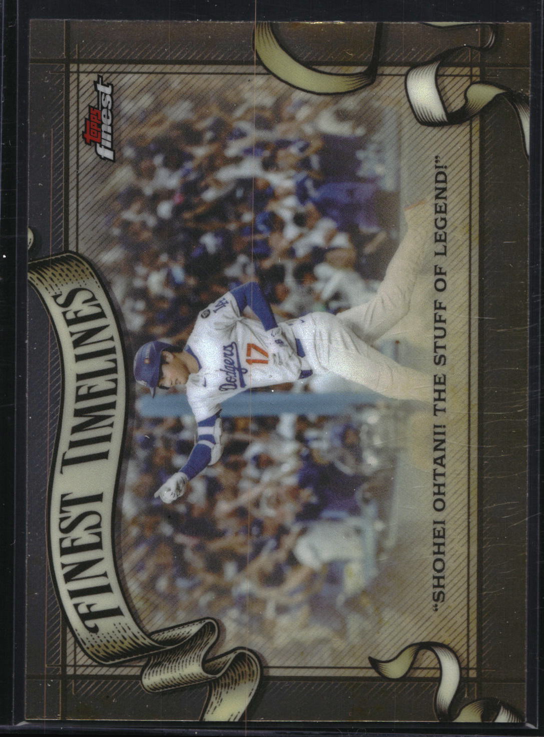 2026 Finest #FT-23 Shohei Ohtani Finest Timelines