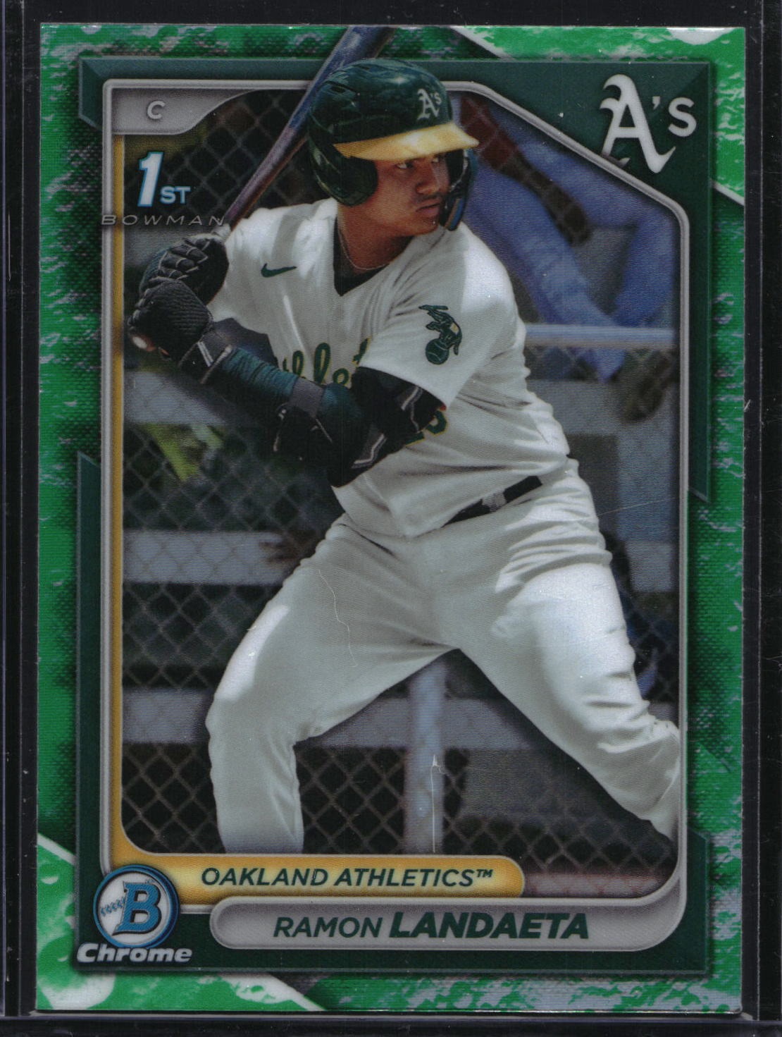 2024 Bowman #BCP-28 Ramon Landaeta Chrome Prospects Lunar Glow Refractor