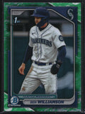 2024 Bowman #BCP-67 Ben Williamson Chrome Prospects Lunar Glow Refractor
