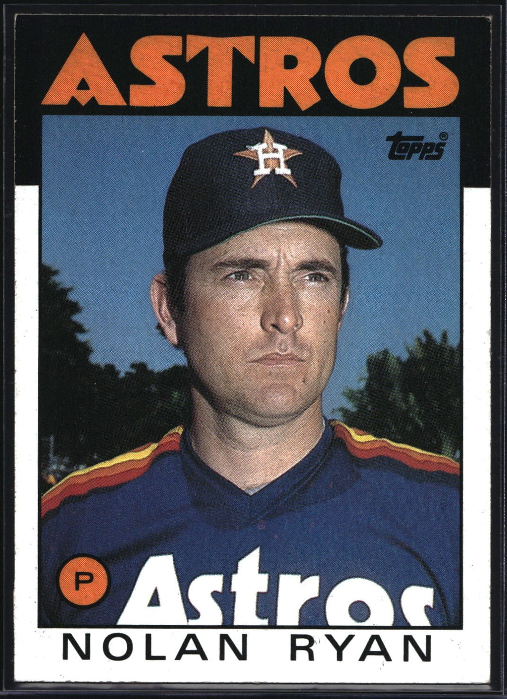 1986 Topps #100 Nolan Ryan