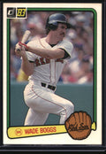 1983 Donruss #586 Wade Boggs
