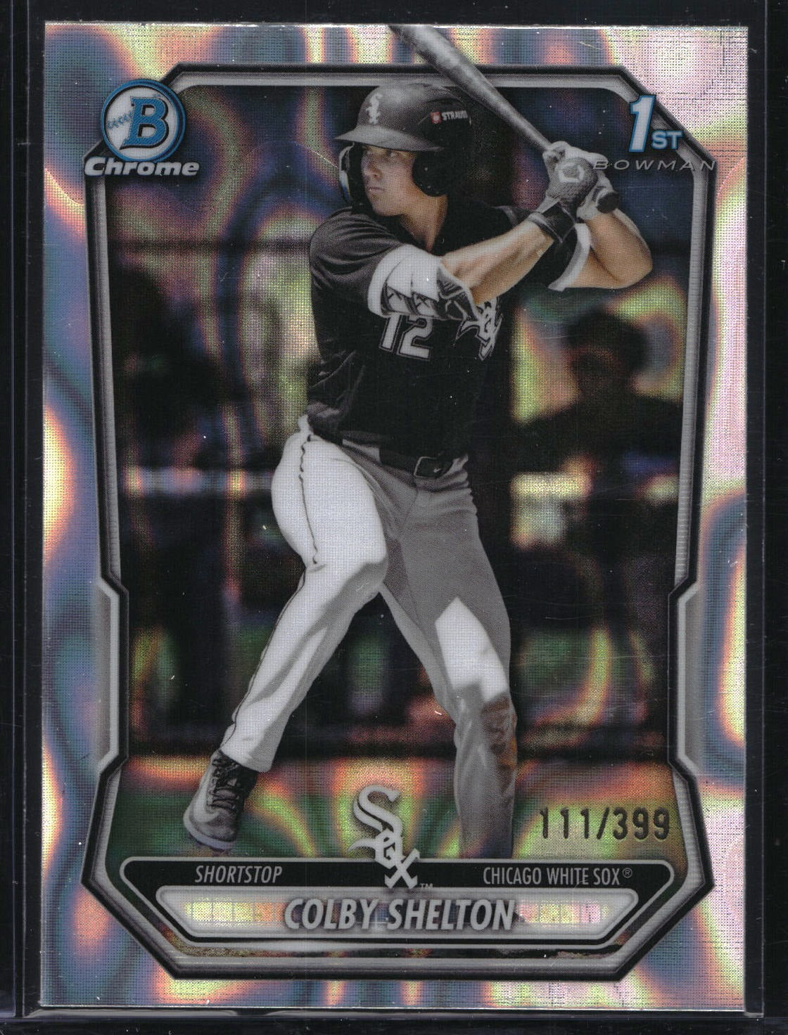 2026 Bowman #BCP-144 Colby Shelton Chrome Prospects Lava Refractor #/399
