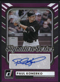 2026 Donruss #SS-PK Paul Konerko Signature Series Purple #/49