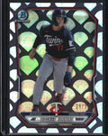 2026 Bowman Chrome #BCP-199 Walker Jenkins Prospects Bowman Logofractor #/35