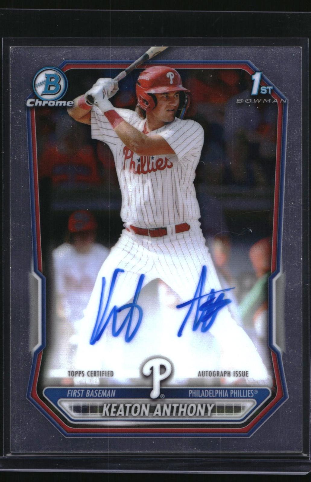 2026 Bowman Chrome #CPA-KA Keaton Anthony Prospect Autographs