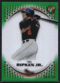 2026 Topps Pristine #137 Cal Ripken Jr. Green Refractor #/150