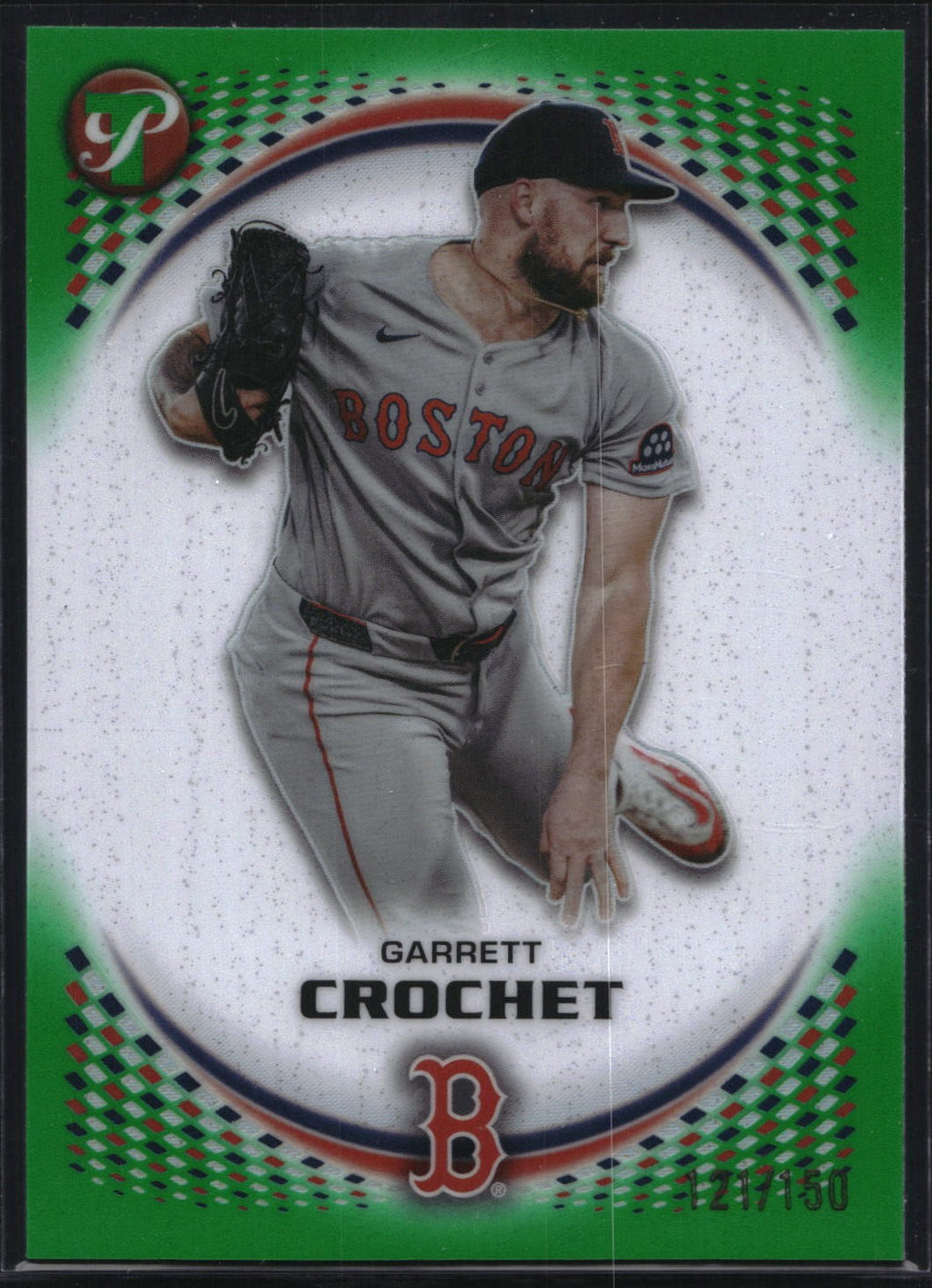 2026 Topps Pristine #79 Garrett Crochet Green Refractor #/150
