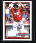 2026 Topps #91B2-SS Sal Stewart 1991 Topps Baseball 35th Anniversary Autographs