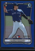 2026 Bowman Chrome #94 Kazuma Okamoto Blue Refractor #/150