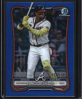 2026 Bowman Chrome #57 Ronald Acuña Jr. Blue Refractor #/150
