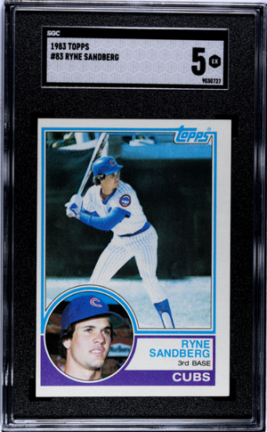 1983 Topps #83 Ryne Sandberg SGC 5