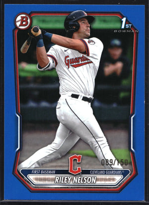 2026 Bowman #BP-124 Riley Nelson Prospects Blue #/150