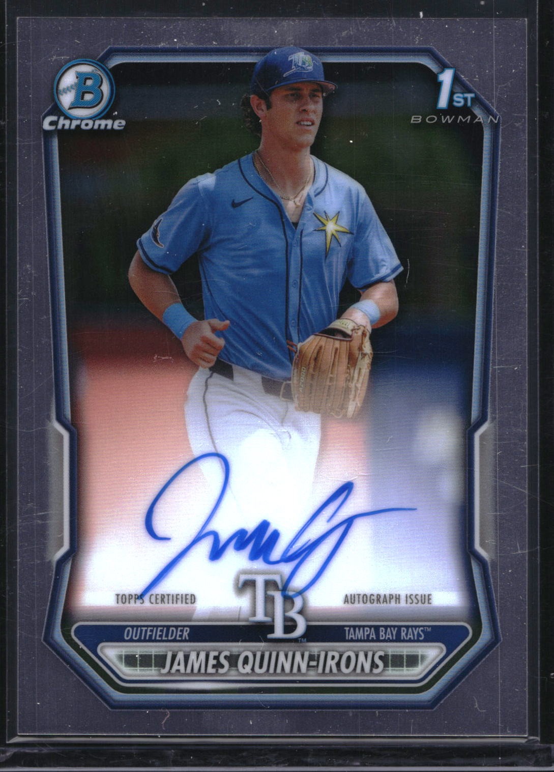 2026 Bowman #CPA-JQU James Quinn-Irons Chrome Prospect Autographs