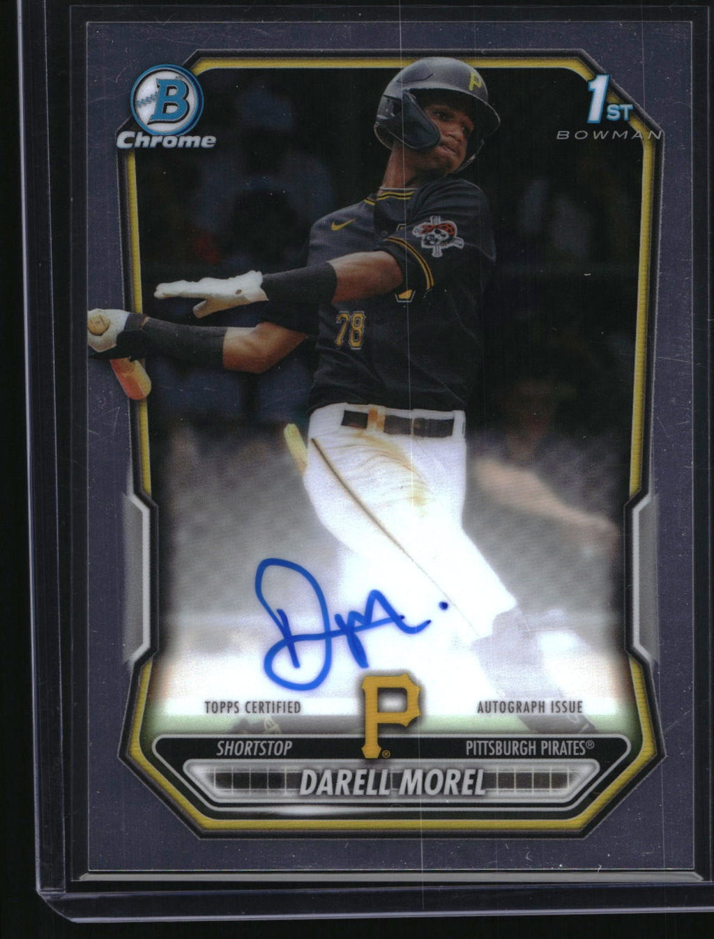 2026 Bowman Chrome #CPA-DM Darell Morel Prospect Autographs