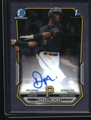 2026 Bowman Chrome #CPA-DM Darell Morel Prospect Autographs