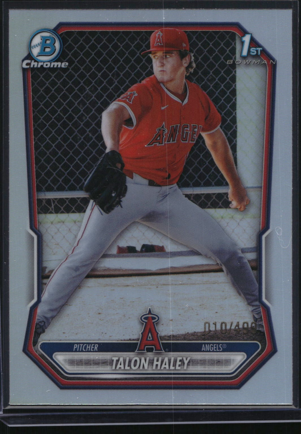 2026 Bowman Chrome #BCP-162 Talon Haley Prospects Refractor #/499