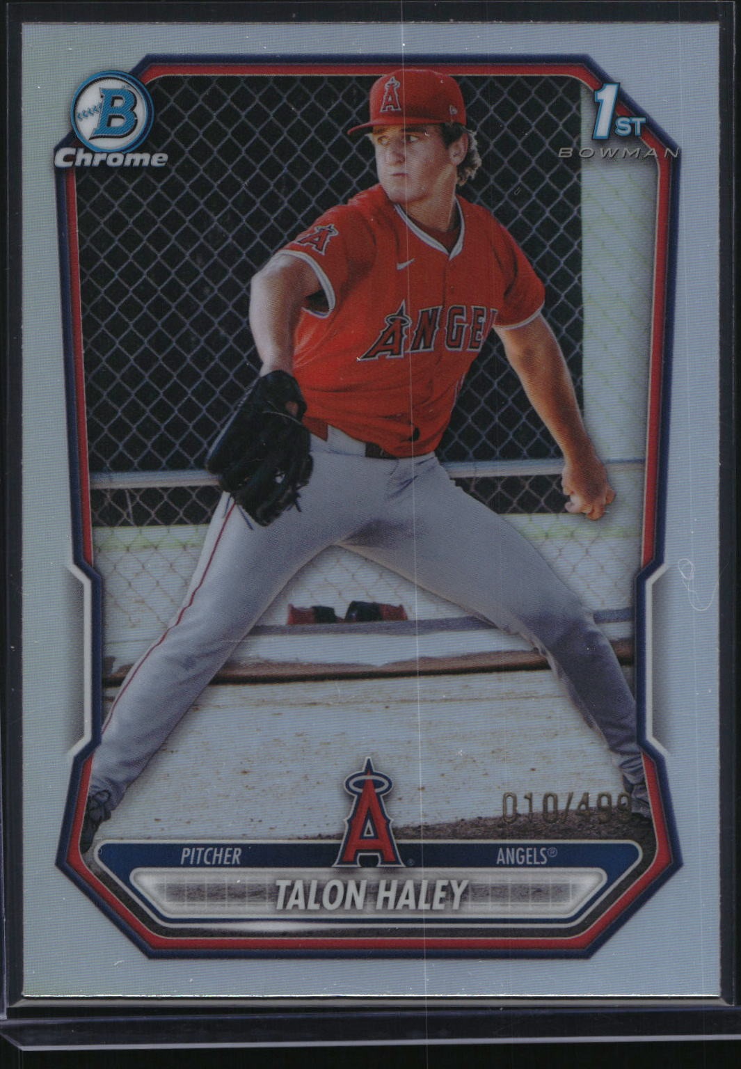 2026 Bowman Chrome #BCP-162 Talon Haley Prospects Refractor #/499