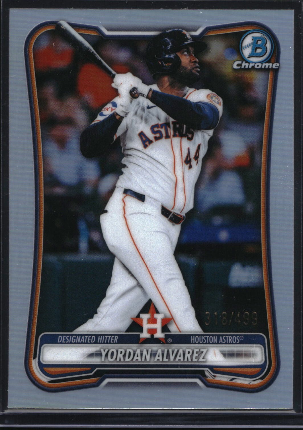 2026 Bowman Chrome #68 Yordan Alvarez Refractor #/499