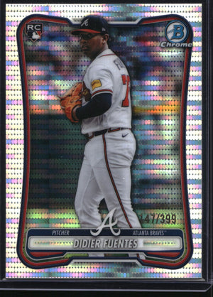 2026 Bowman Chrome #7 Didier Fuentes Pulsar Refractor #/399