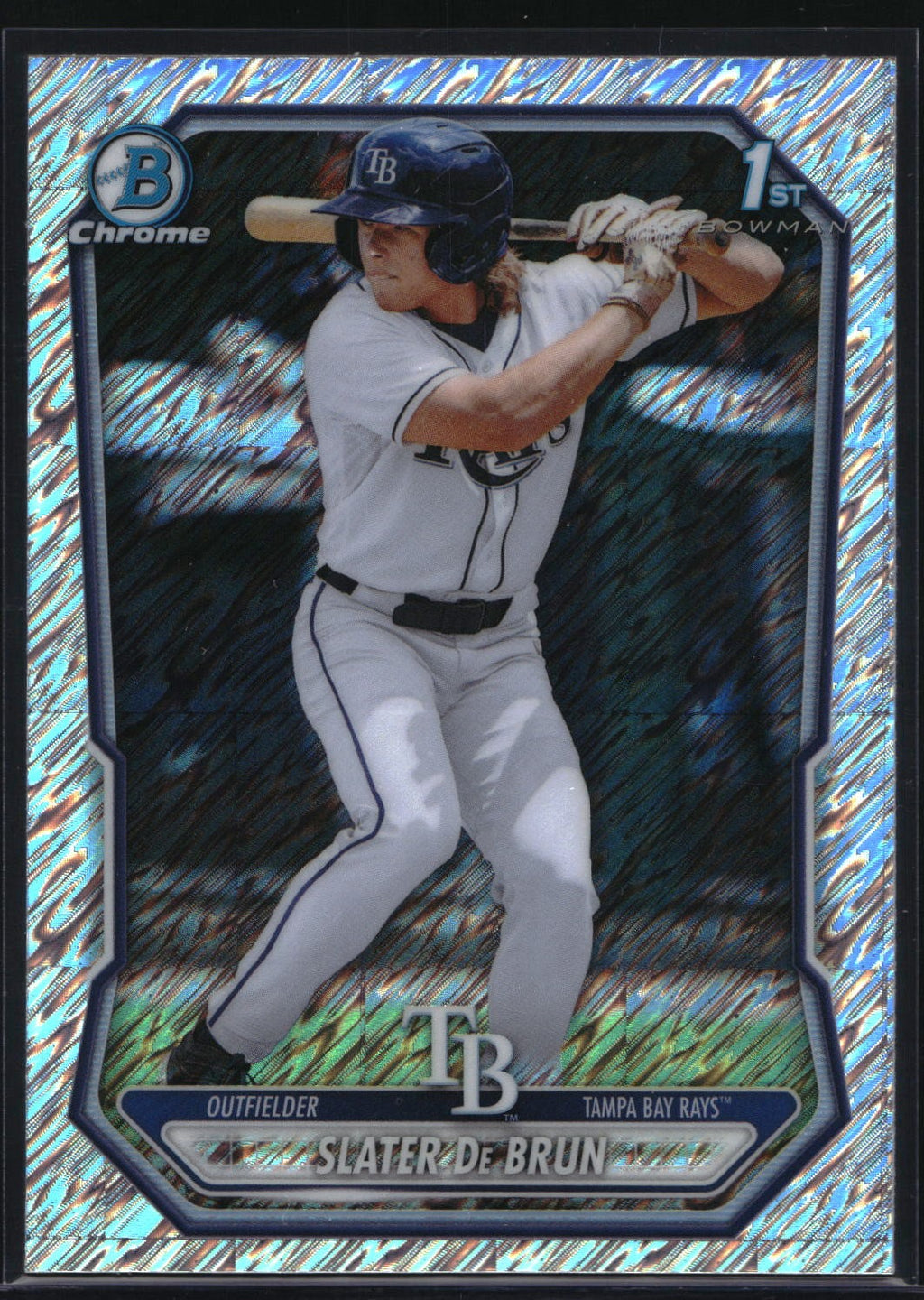 2026 Bowman Chrome #BCP-151 Slater de Brun Prospects Shimmer