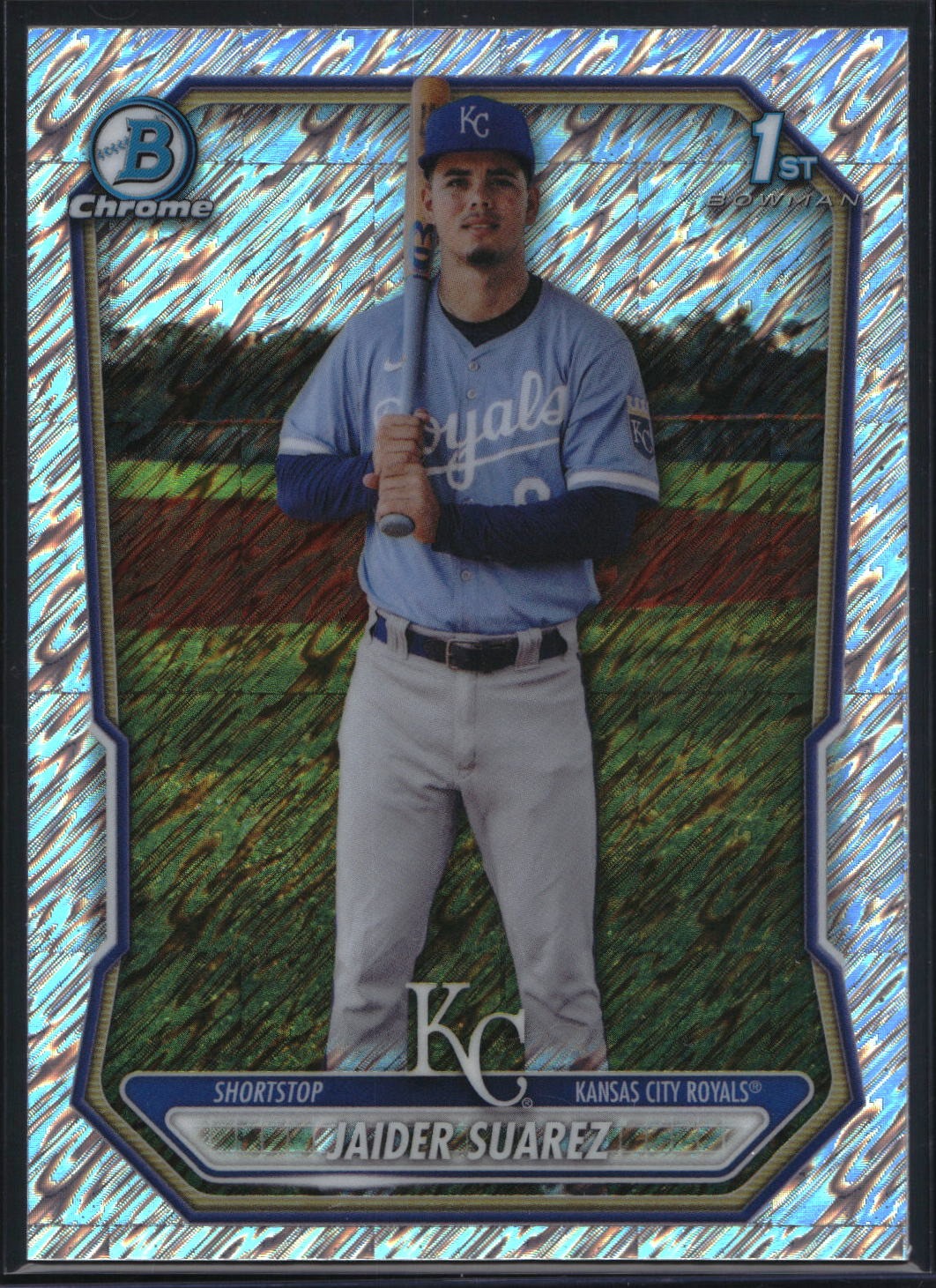 2026 Bowman Chrome #BCP-180 Jaider Suarez Prospects Shimmer