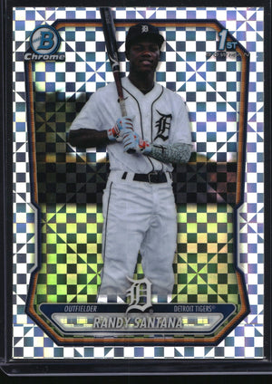 2026 Bowman Chrome #BCP-175 Randy Santana Prospects X-Fractor