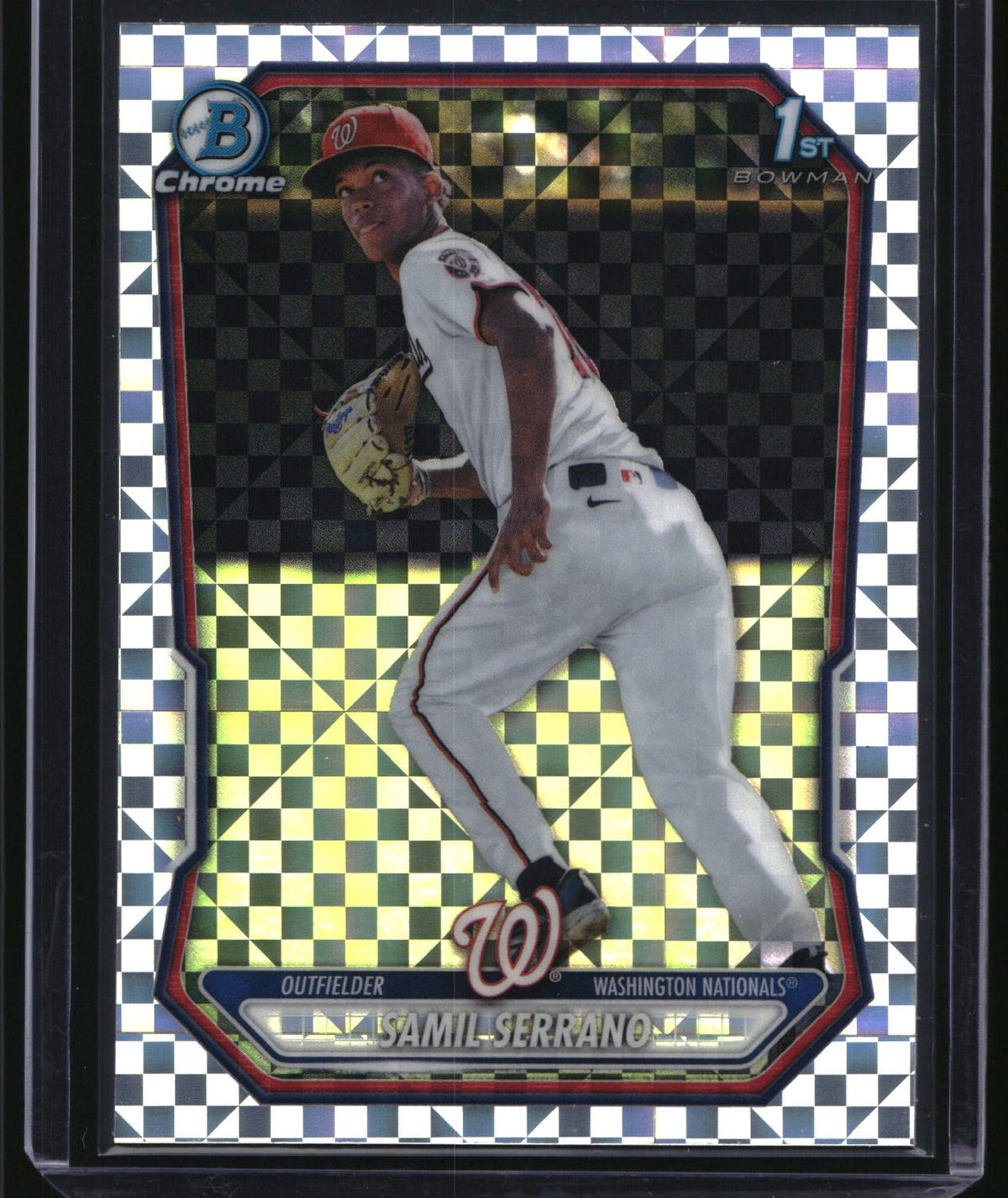 2026 Bowman Chrome #BCP-179 Samil Serrano Prospects X-Fractor